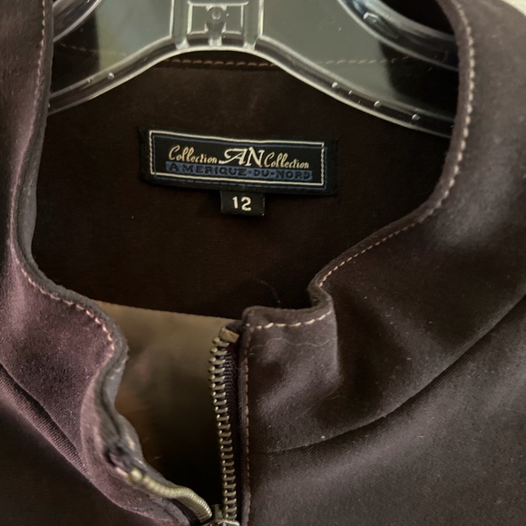 Suede look vest and skirt set - Picture 2 of 6